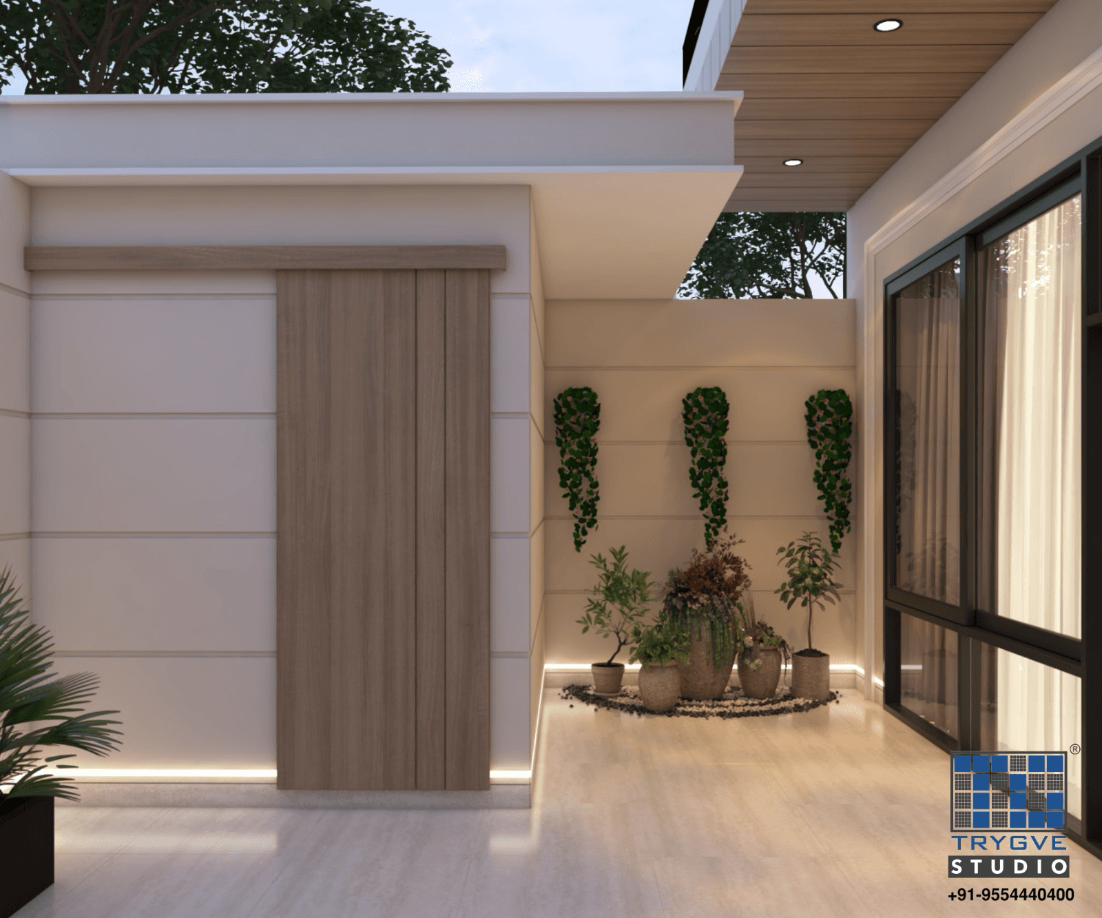 Contemporary Home in Indira Nagar Lucknow