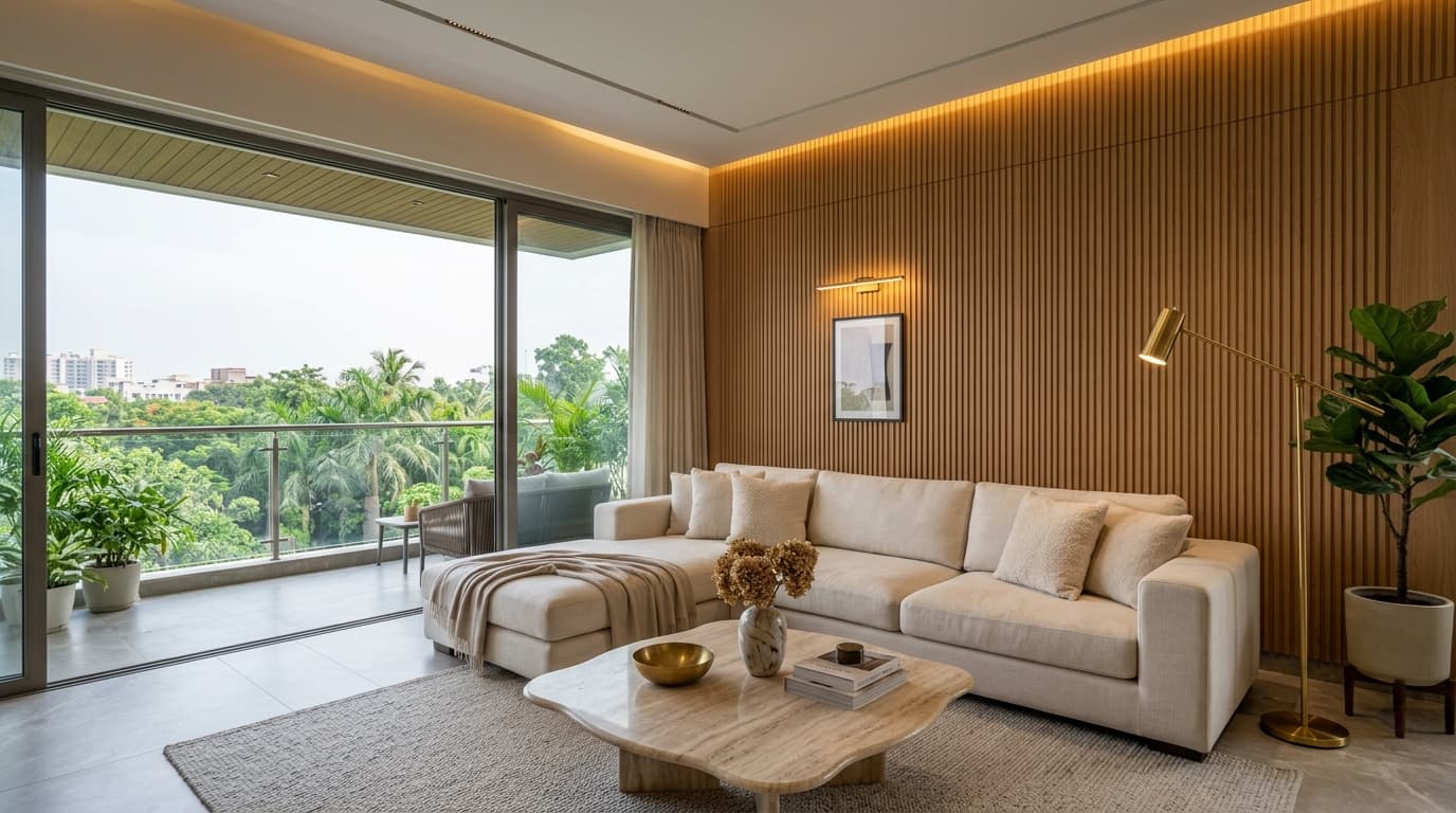Living Room Interior Design in Gorakhpur