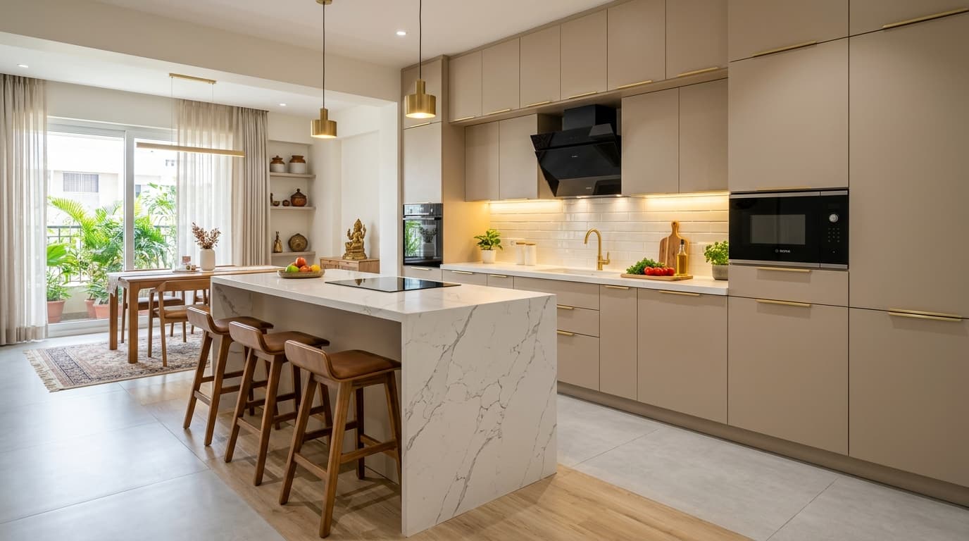 Modular Kitchen Interior Design in Gorakhpur