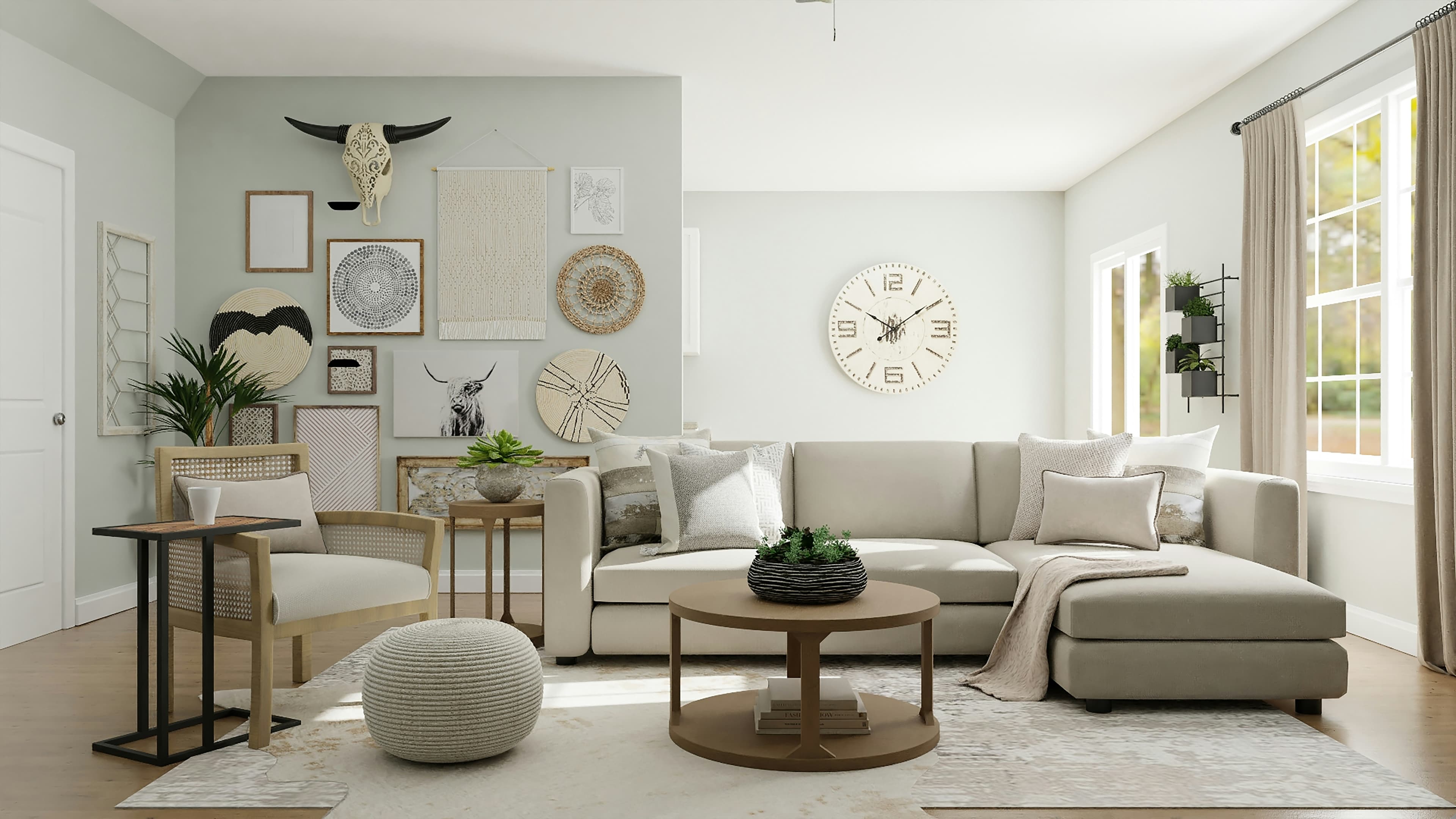 Contemporary Minimalist Apartment in Sushant Golf City - INTERIOR-DESIGN